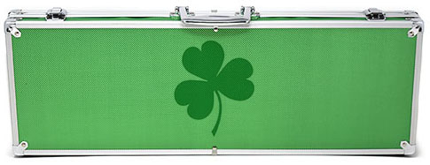 500 Chip Poker Set in Shamrock Case main image